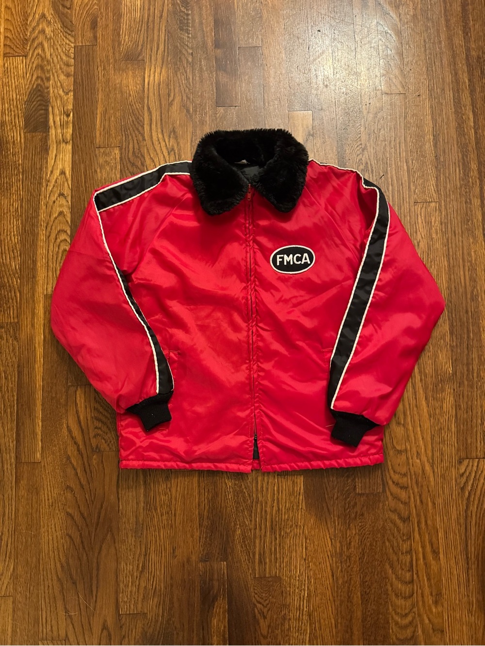 Vintage FMCA bomber jacket size small